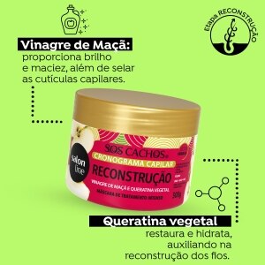 Cronograma Capilar Sos Cachos Salon Line