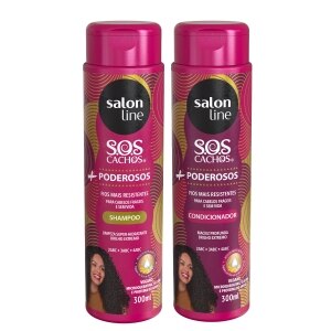 Kit De Shampoo E Condicionador Sos Cachos Poderosos
