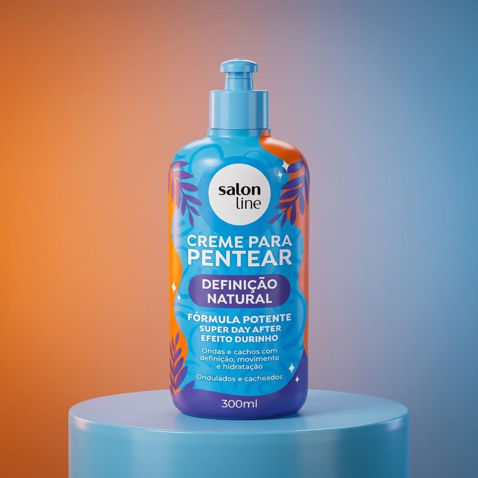 Linha completa — Creme para Pentear Definição Natural 300ml, foto oficial da loja Salon Line