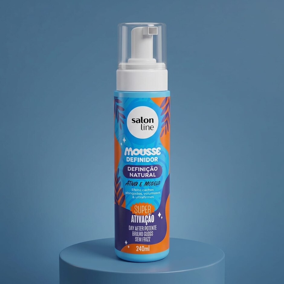 Linha completa — Mousse Definidor Definição Natural 240ml, foto oficial da loja Salon Line
