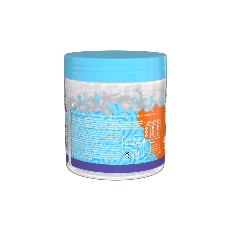 Foto oficial 8 — Gelatina #todecacho Definição Natural 550g, foto oficial da loja Salon Line