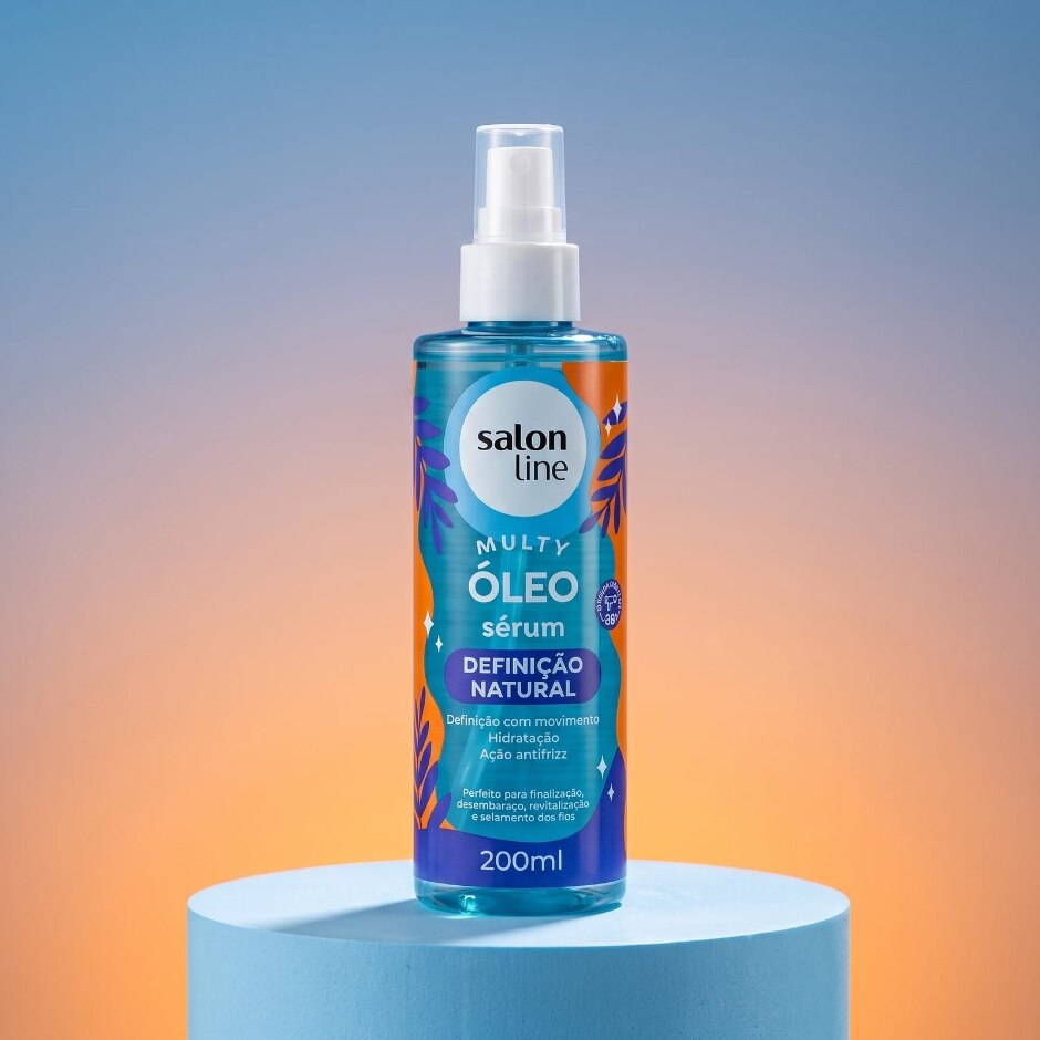 Linha completa — Óleo Sérum Cachos dos Sonhos Multy Definição Natural 200ml, foto oficial da loja Salon Line