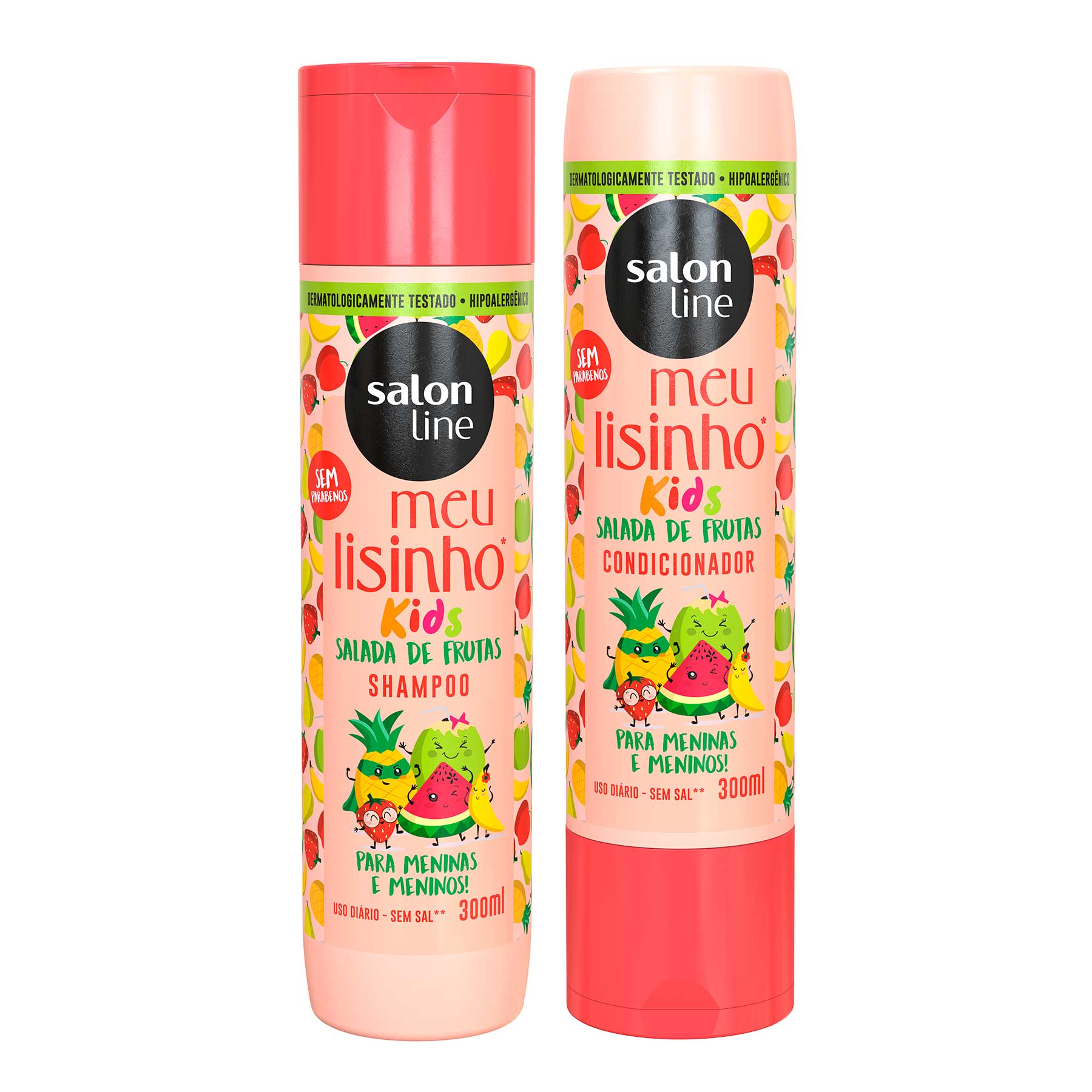 Kit Salon Line Infantil Shampoo E Condicionador Meu Lisinho