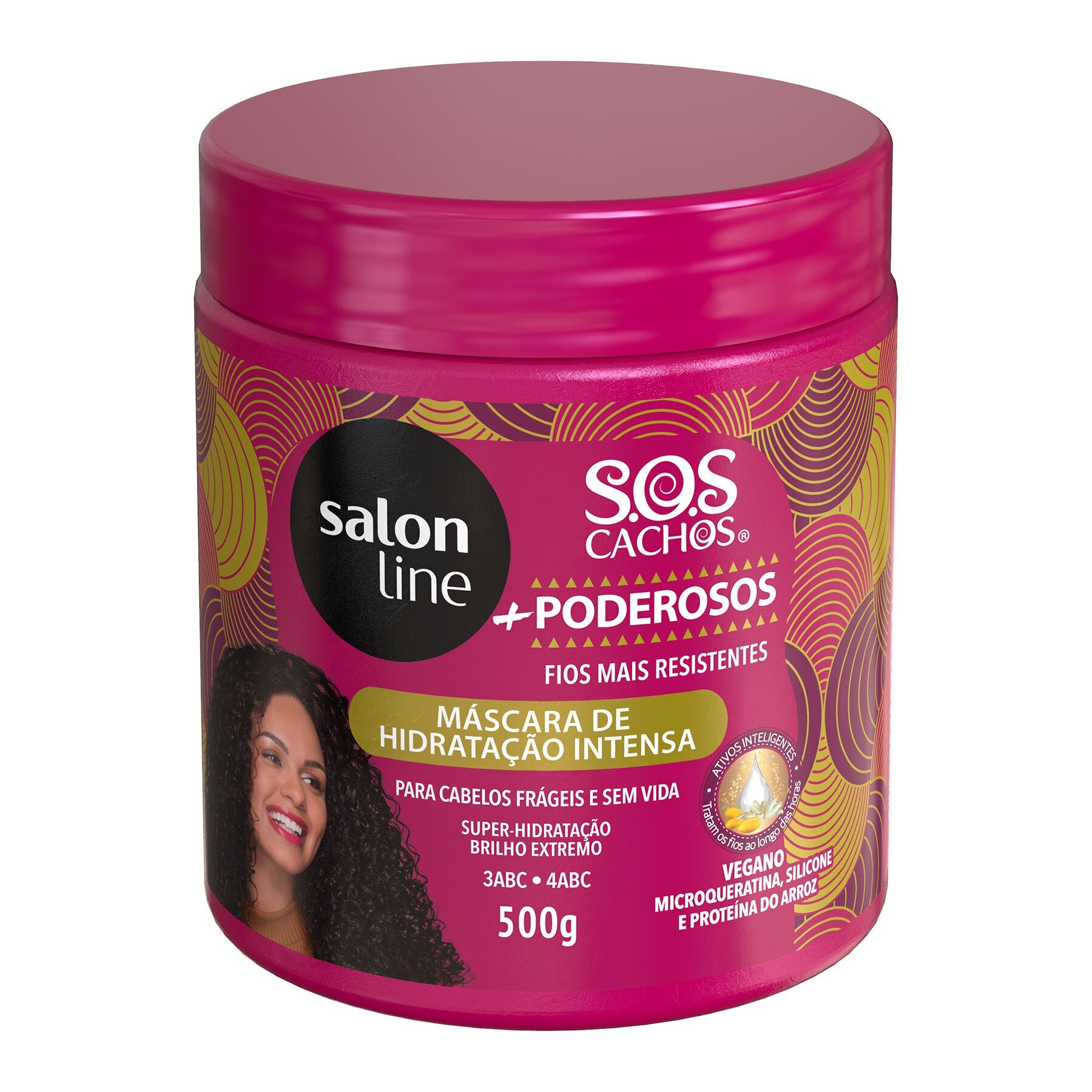 Mascara De Hidratacao Salon Line Sos Cachos Poderosos