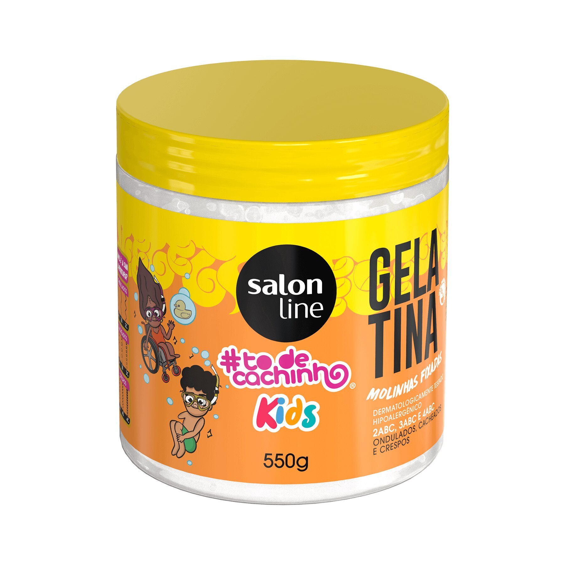 Gelatina Todecacho Mae E Filha Juntinho E Bem Melhor Salon Line 550g