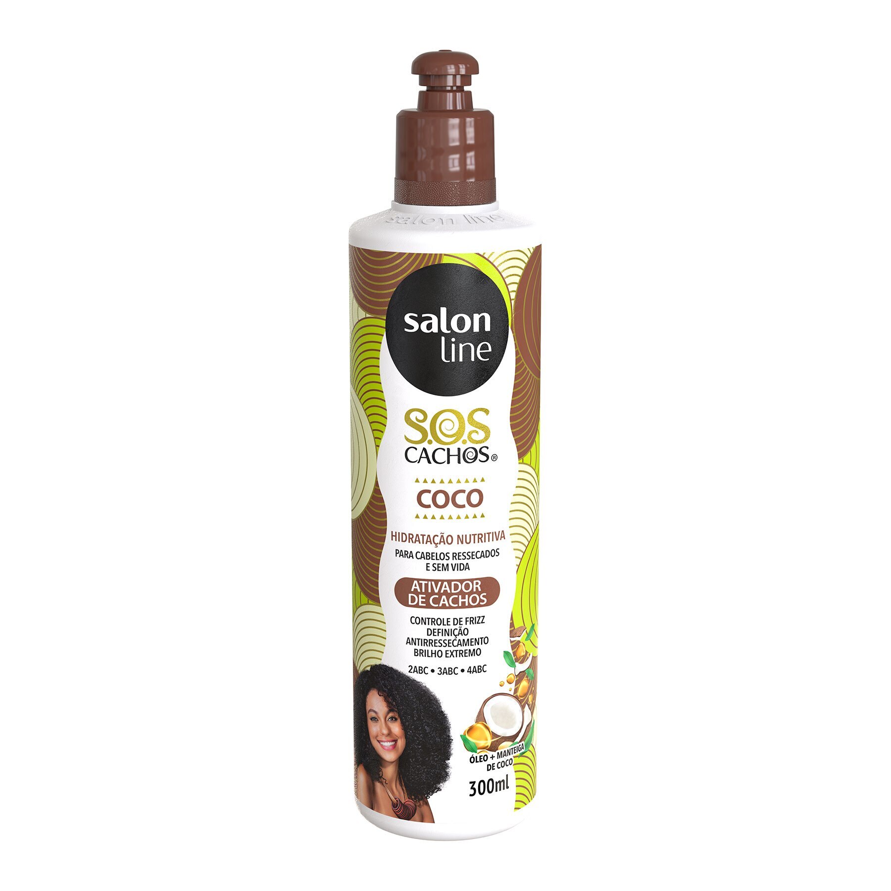 Ativador De Cachos Salon Line Coco Sos Cachos 300ml