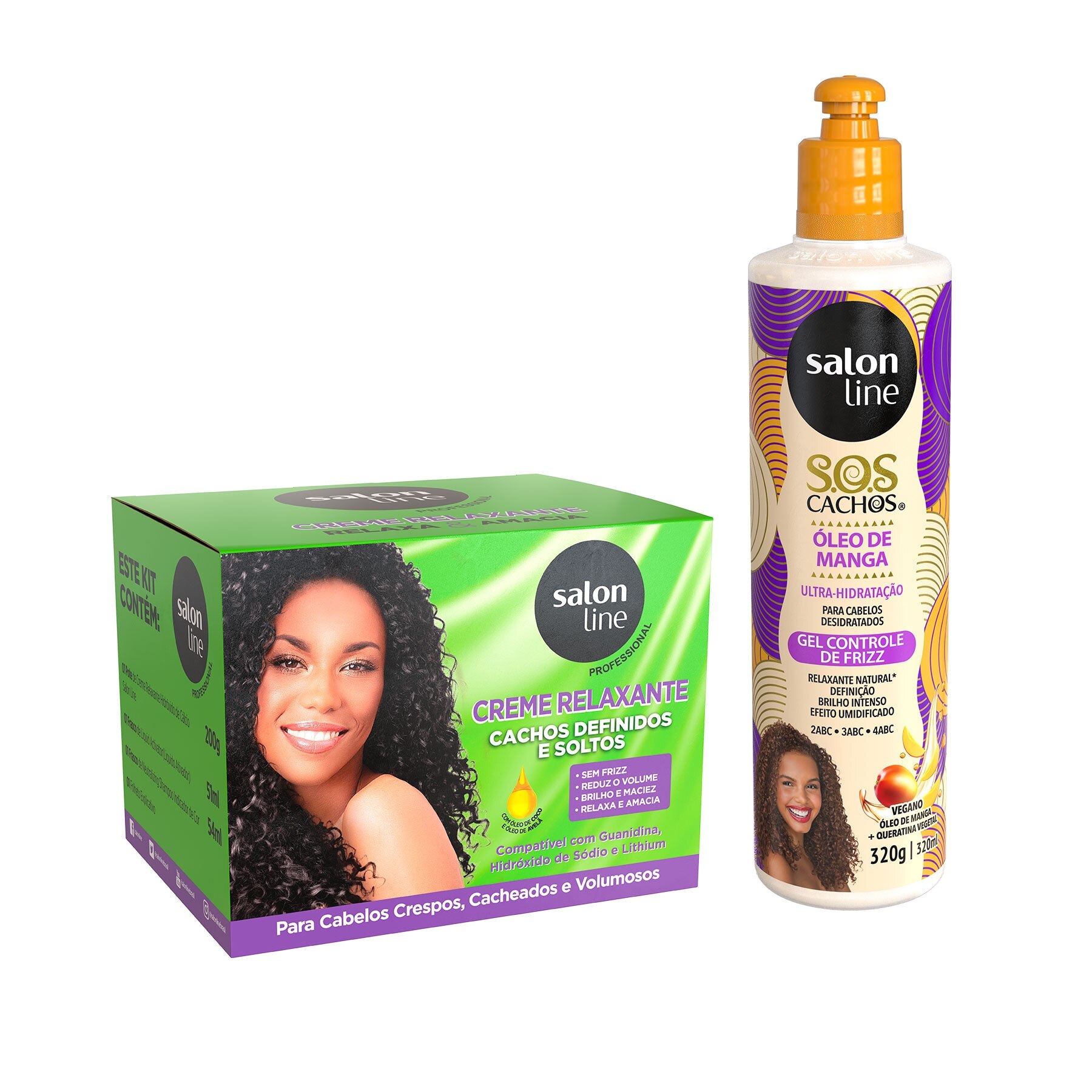 Kit Alisa E Relaxa Super Mantendo A Hidratacao Profunda Dos Fios Salon Line