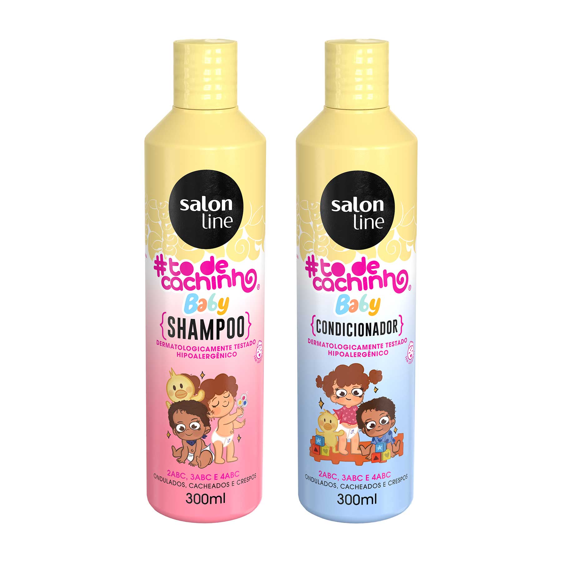 Kit Baby Shampoo E Condicionador Todecacho Salon Line